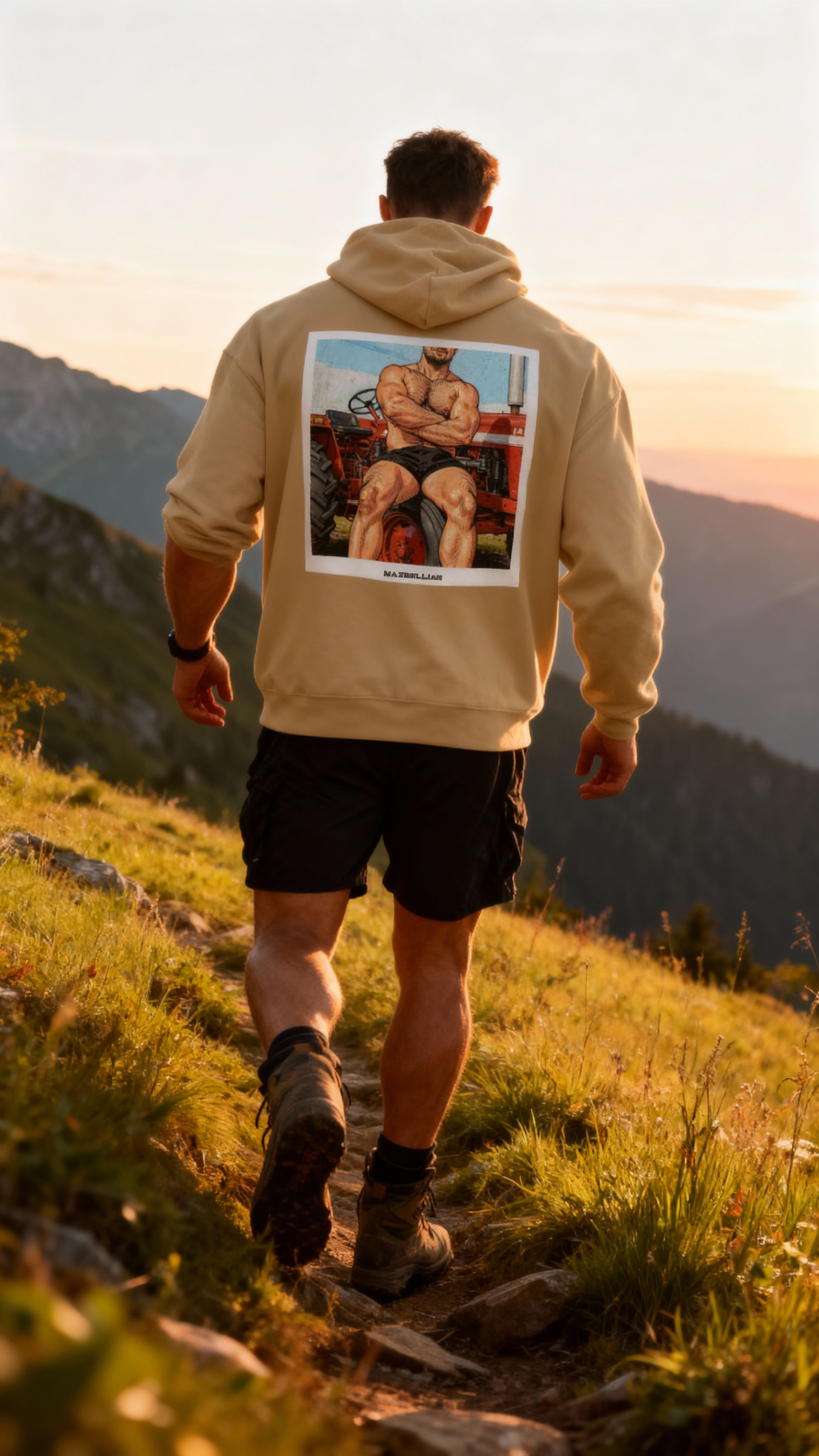 Maximillian Hard Working Kiwi Hoodie