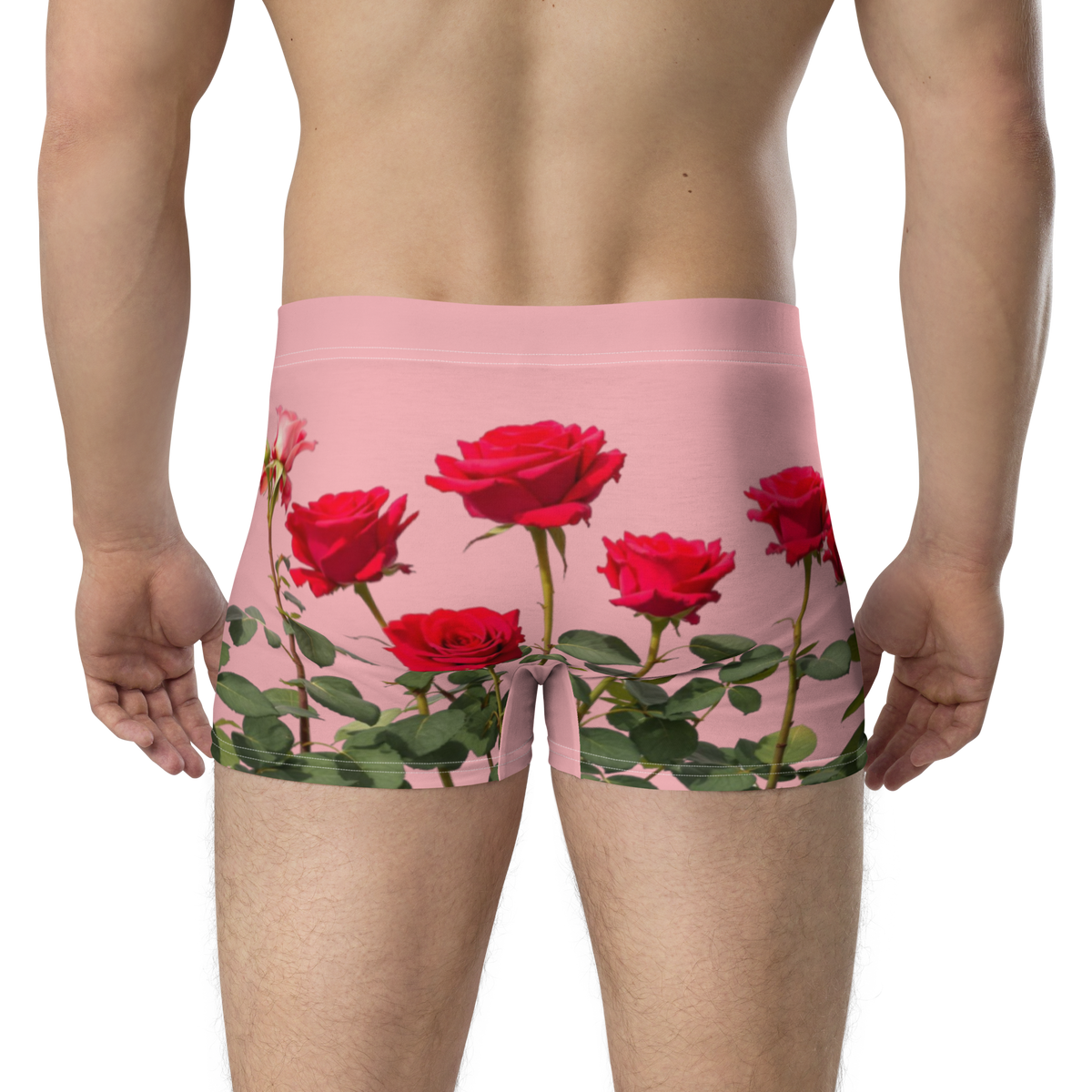 Red Roses Boxers MXMN Red Rose Boxer Briefs
