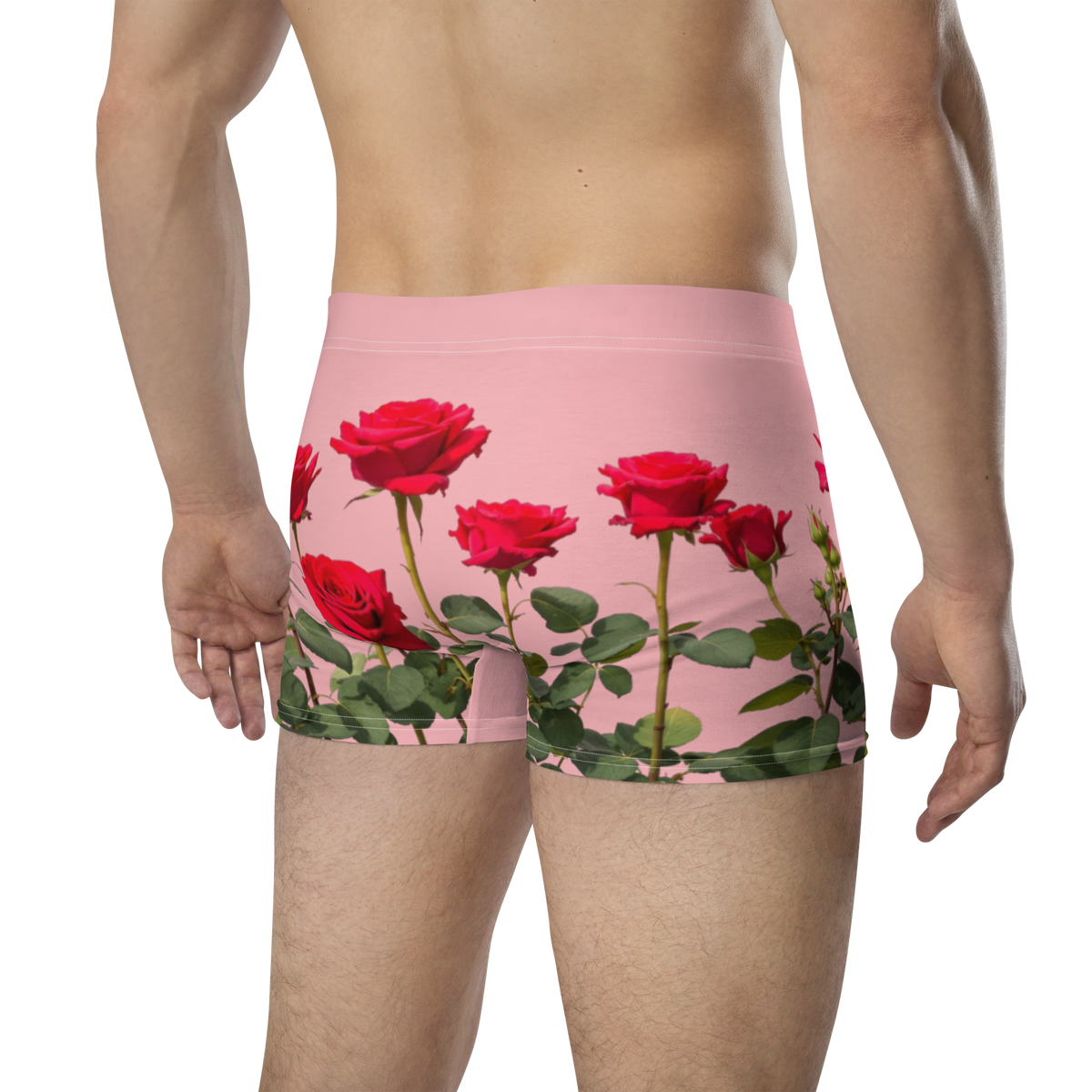 Red Roses Boxers MXMN Red Rose Boxer Briefs