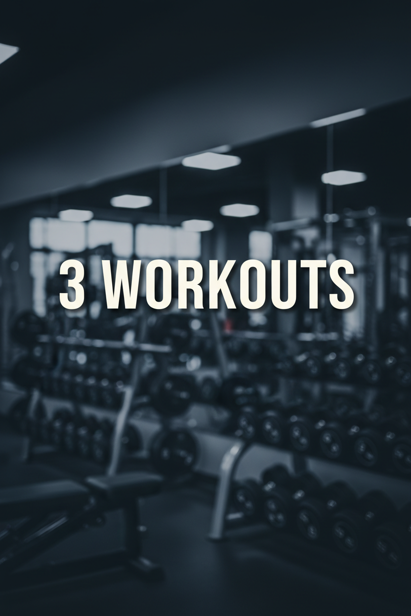 "3 Workouts"